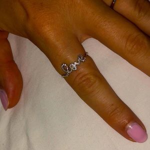 Diamond Love Ring by Sydney Evans